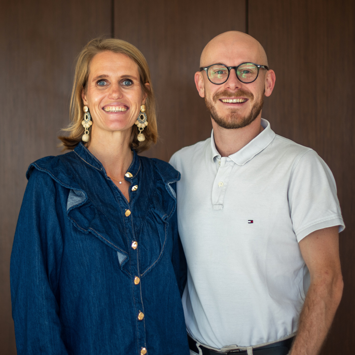 Florence Decamps et Killian Couesnon